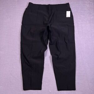 89th + Madison‎ Pull On Elastic High Rise Ankle Pants Womens 2X Black